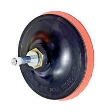 Image of Hook & Loop BACKING PAD Angle Grinder 115mm M14 & Drill Attachment for Sand Disc