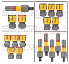 Image of HOZELOCK CONNECTORS QUICK EASY TO USE OUTDOOR HOSE CONNECTOR VARIOUS TYPES