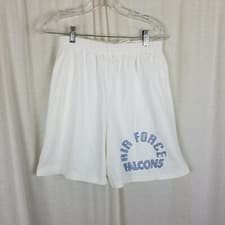 Image of Vintage Air Force Falcons Ultimate Sportswear Logo Shorts Mens size L Drawstring
