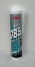 Image of Dowsil Dow Corning 785+ Bacteria Resistant Sanitary Silicone Sealant Clear 310ml