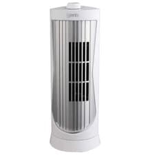 Image of Igenix 12" Mini Tower Fan White Quiet Oscillating Cooling Desk Fan UK