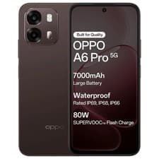Image of Oppo A6 Pro 5G (Brown, 8GB RAM, 256GB Storage)Dimensity 6300 Global Version.