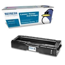 Image of Refresh Cartridges Black 406348 Toner Compatible With Ricoh Printers