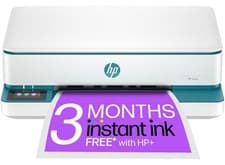 Image of HP Envy 6122e AllinOne Wireless Colour Printer Plus HP Ink Months 3 UK Home Pro