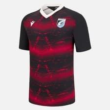 Image of Macron Cardiff Rugby Mens Training Rugby Shirt // RRP £69