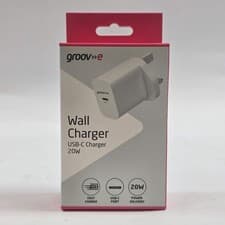 Image of New Groov-e 20W USB-C Wall Charger GV-MA107-WE