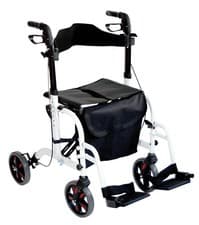 Image of Aidapt Lightweight Duo Deluxe Rollator and Transit Chair in One - 4 Colours