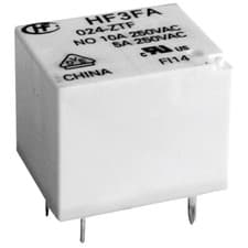 Image of Hongfa HF3FA/012-ZTF PCB Mount Relay 12V DC SPDT