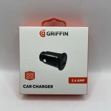 Image of Griffin 2.4 Amp USB A Car Charger Black - GP-012-BLK