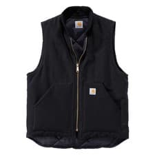 Image of Carhartt Duck Arctic Quilted Lined Vest Black M