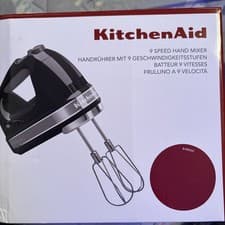 Image of KitchenAid 9 Speed Hand Mixer - Empire Red