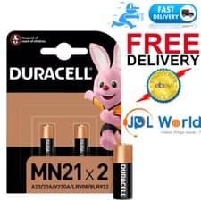 Image of MN21 Duracell Specialty Alkaline MN21 Battery 12V - Pack of 2