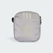 Image of Adidas Originals Waist Hip Adicolor Archive Festival Bag 3 stripes Silver.G/B