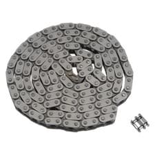 Image of 06B Roller Chain 5 Feet Carbon Steel Chains 3/8" Industrial Chain 160 Links