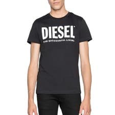 Image of DIESEL T DIEGO LOGO Mens Crew Neck T Shirt Casual Short Sleeve Summer Cotton Tee