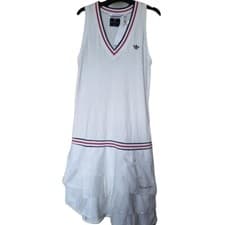 Image of Adidas Originals 2007 Aysemetric tennis tornement edition dress.Sz L Uk 12 Bnwt 