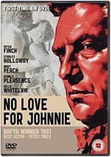 Image of NO LOVE FOR JOHNNIE DVD Peter Finch Stanley Holloway Brand New Sealed UK R2