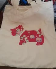 Image of radley large canvas tote bag