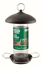 Image of Gardman Large Black Steel Seed Feeder