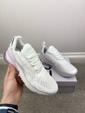 Image of Size UK7 - Women’s Nike Air Max 270 React Summit White