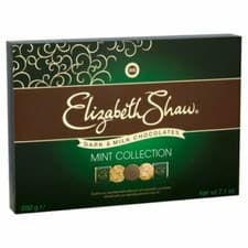 Image of Elizabeth Shaw Luxury Mint chocolate Collection 200 g Fast Free Delivery UK