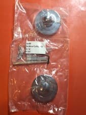 Image of Polished Chrome Bathroom Door Lock Set