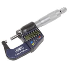 Image of Sealey AK9635D Digital External Micrometer 0-25mm(0-1")