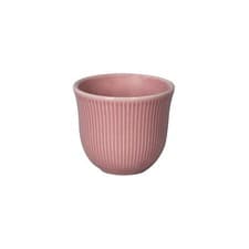 Image of 4891635818346 Loveramics Brewers - 80ml Embossed Tasting Cup - Dusty Pink Lovera