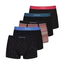 Image of Paul Smith Boxer Shorts 5 Pack Boxers in Multi Colour