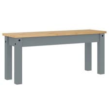 Image of Dining Bench Panama Solid Wood Pine Dining Room Bench vidaXL