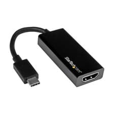Image of StarTech USB-C to HDMI Adapter with 4K 30Hz Black