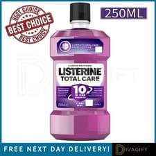 Image of LISTERINE TOTAL CARE ANTIBACTERIAL CLEAN MINT MOUTHWASH ORIGINAL 250ML NEW