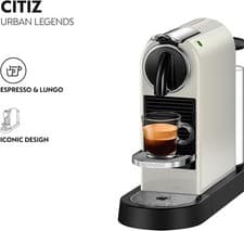 Image of Nespresso Citiz Automatic Pod Coffee Machine Espresso Lungo White