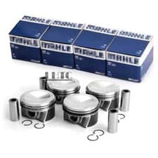 Image of Engine 4x Pistons Rings Kit MAHLE Φ22mm For Audi S1 S3 VW Golf CDL CRZ CDM 2.0T