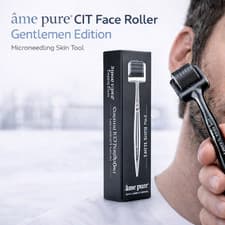 Image of âme pure CIT Face Roller Gentlemen – Microneedling Skin Tool