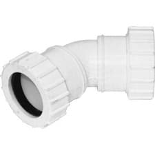 Image of Compression 135° Bend Pipe Fitting 40mm