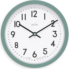 Image of Acctim Elstow 22845 Wall Clock in Meadow Green