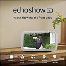 Image of Amazon Echo Show 5 Newest Gen Smart Display Speaker White New NEXT DAY Delivery