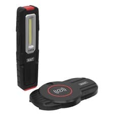 Image of Sealey LEDWCBCOMBO2 Insp. Light 5W & 1W COB LED & Single Wireless Charging Base