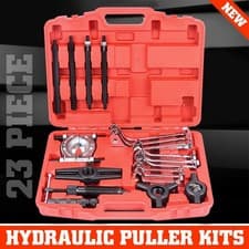 Image of 10 Ton Professinal Hydraulic Gear Jaw Puller Bearing Seperator Puller Set Kit UK