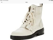 Image of ALL SAINTS LEATHER BOOTS NEW SIZE 4