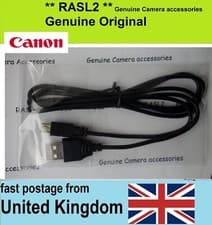 Image of Genuine Canon USB Cable Camcorder Legeria R806 R86 R88 R77 R78 R706 R76 R606,66