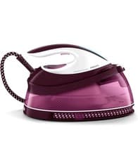 Image of Philips PerfectCare Compact Steam Generator Iron 2400W/1.5L - White/Purple
