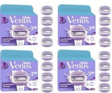 Image of Gillette Venus Comfortglide Breeze Razor Blades | New| 4 Packs of 4 | 16 Refills