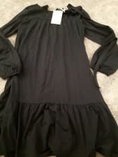 Image of Mama Licious Maternity Jersey Dress. Navy. Small