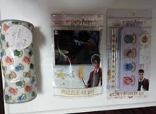Image of Harry Potter Gift Sets Bundle Pencil Case Jigsaw Puzzlet & 4 Pc Stationery Set