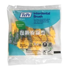 Image of TePe Interdental Brushes | Extra Soft | 1 Pack of 20 Brushes