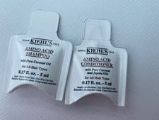 Image of Kiehl's amino acid shampoo and conditioner 5ml each new