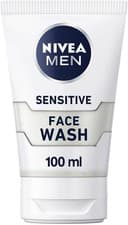 Image of NIVEA MEN Sensitive Face Wash with Zero Percent Alcohol (100 Ml) Men'S Face Was