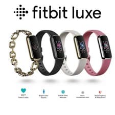 Image of Fitbit Luxe Activity Tracker with up to 6 days battery life, stress management